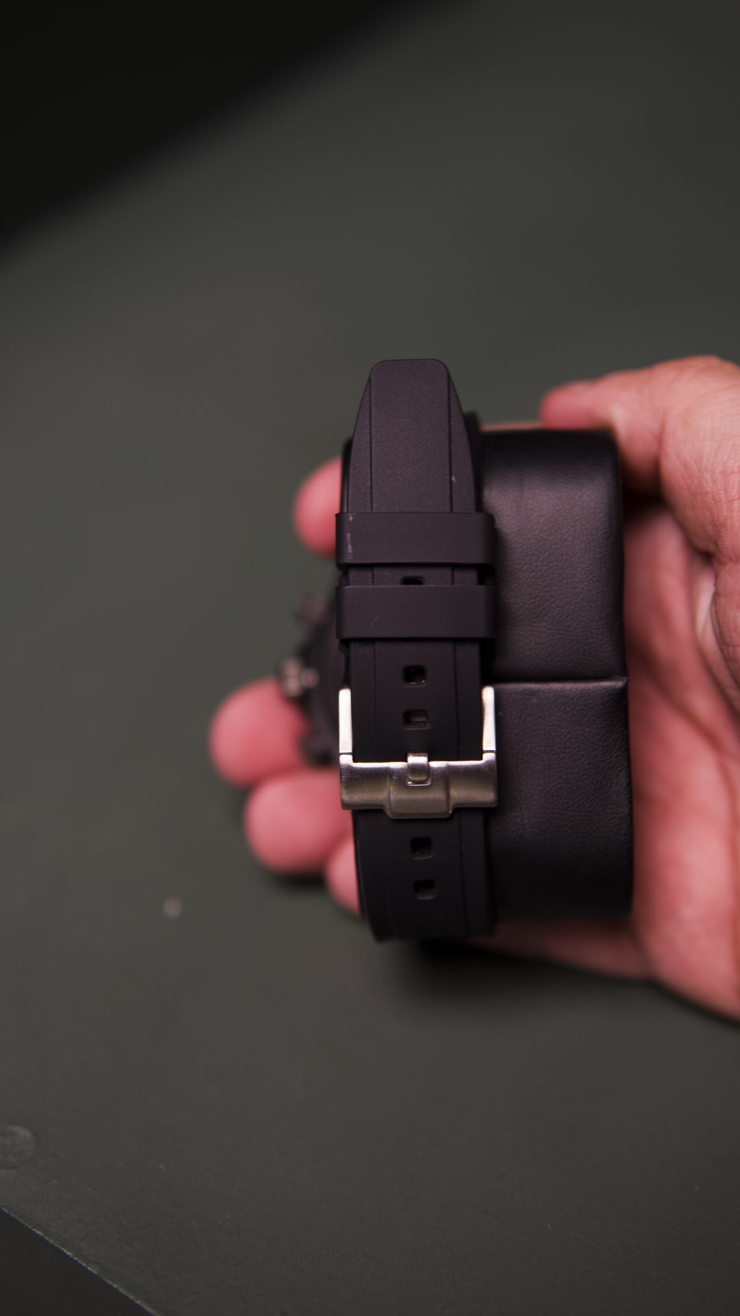 Fitted Rubber Strap and Clasp